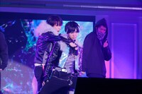 DARK NIGHTMARE。左からシンヤ役の河合健太郎、ウシミツ役の鵜澤正太郎。