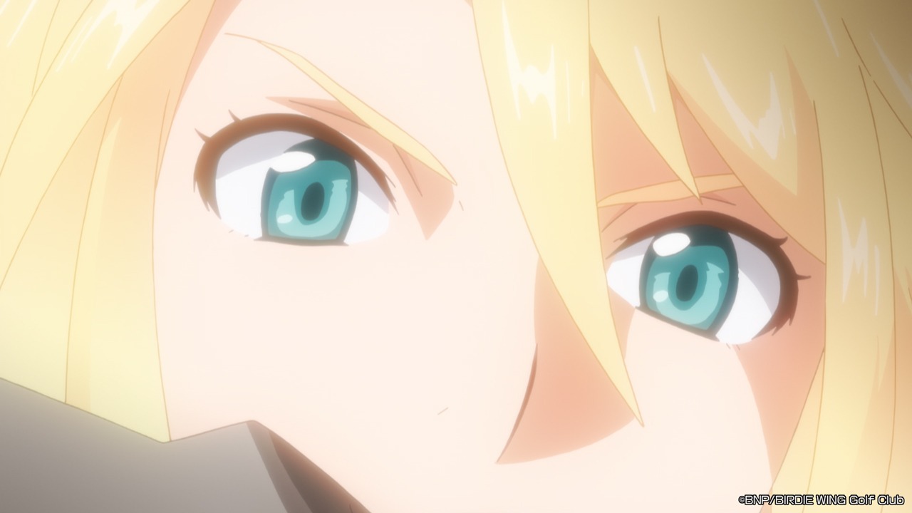 アニメ「BIRDIE WING -Golf Girls' Story-」PV第1弾より。