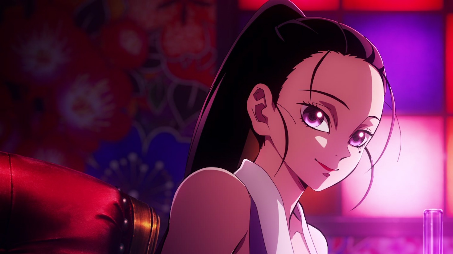 種崎敦美演じる雛鶴。(c)吾峠呼世晴／集英社・アニプレックス・ufotable