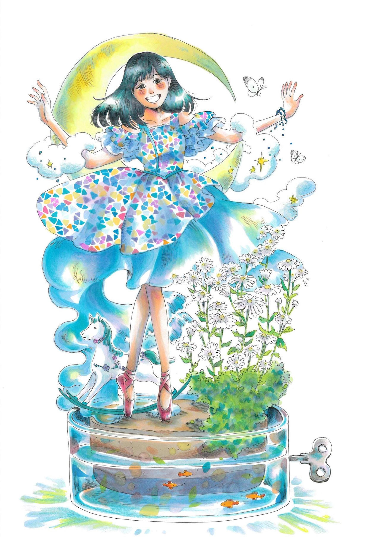 相澤いくえが描いた佐藤優樹のイラスト。