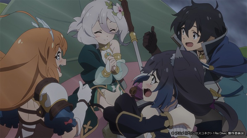 TVアニメ「プリンセスコネクト！Re:Dive Season 2」第2弾PVより。 (c)アニメ「プリンセスコネクト！Re:Dive」製作委員会
