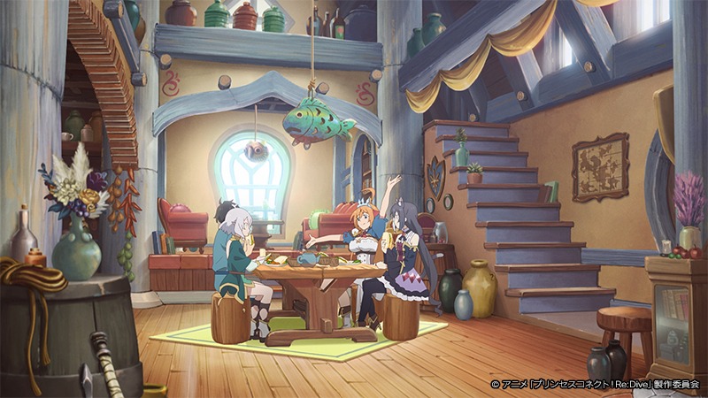 TVアニメ「プリンセスコネクト！Re:Dive Season 2」第1話の場面カット。 (c)アニメ「プリンセスコネクト！Re:Dive」製作委員会