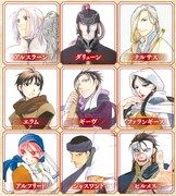 人気投票のキャラクター一覧。