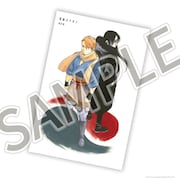 月刊少年ガンガン2022年1月号付録のクリアファイル。