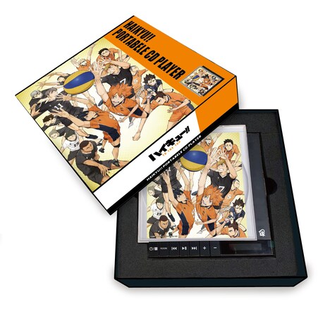 「TOoKA BASE PORTABLE CD PLAYER TVアニメ『ハイキュー!!』モデル」