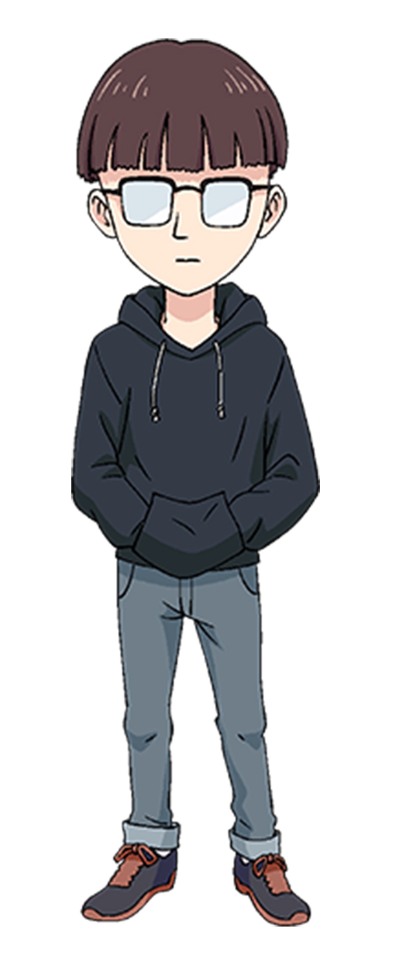 横山チーフAD（CV：広瀬裕也） (c)真船佳奈・テレビ東京／オンエアできない！製作委員会