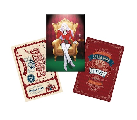 ムビチケカード特典のポストカードセット。 (c)はやみねかおる・K2商会・講談社／「怪盗クイーン」製作委員会