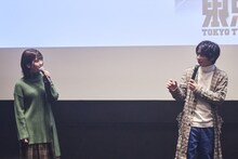 左から石見舞菜香、榎木淳弥。