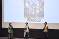 TVアニメ「東京24区」の第1話先行試写会とキャスト・スタッフによるトークショーより。