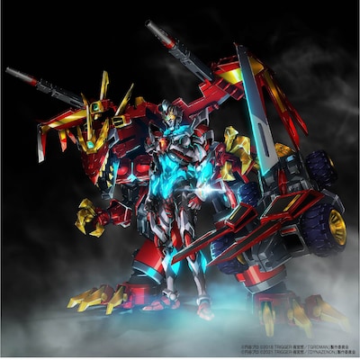 「GRIDMAN×DYNAZENON」完全新作劇場版のビジュアル。