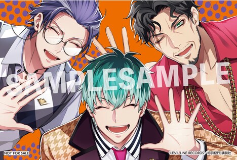 「ヒプノシスマイク -Division Rap Battle- side D.H & B.A.T」5巻購入特典。