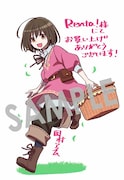 Renta!で用意される描き下ろしデジタルイラストデータ。