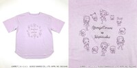 「おジャ魔女どれみ×はぴだんぶい チュニックTシャツ」ウスムラサキ