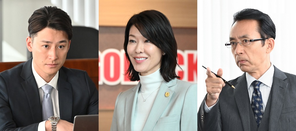 左から馬場徹、山本未來、福澤朗。