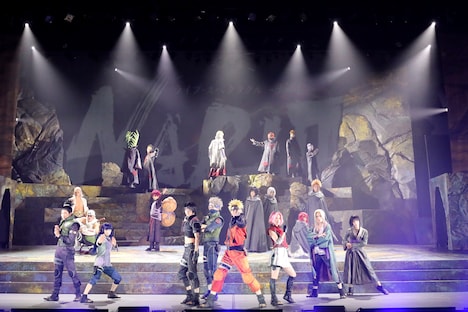 舞台「ライブ・スペクタクル『NARUTO-ナルト-』~うずまきナルト物語~」より。