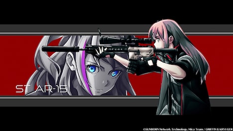 TVアニメ「ドールズフロントライン」オープニング映像より。 (c)SUNBORN Network Technology, Mica Team / GRIFFIN & KRYUGER