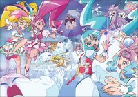 楽天ブックスでの特典「A3ビジュアルクロス」。