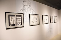 「鋼の錬金術師展 RETURNS」の様子。 (c)Hiromu Arakawa/SQUARE ENIX