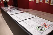 「鋼の錬金術師展 RETURNS」の様子。 (c)Hiromu Arakawa/SQUARE ENIX