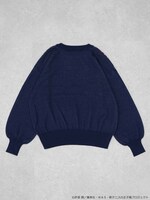 青学をモチーフにしたニットプルオーバー。