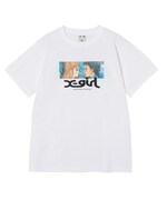 「X-girl × UMEZZ THE GREAT ART EXHIBITION SS TEE」 (c)楳図かずお／小学館