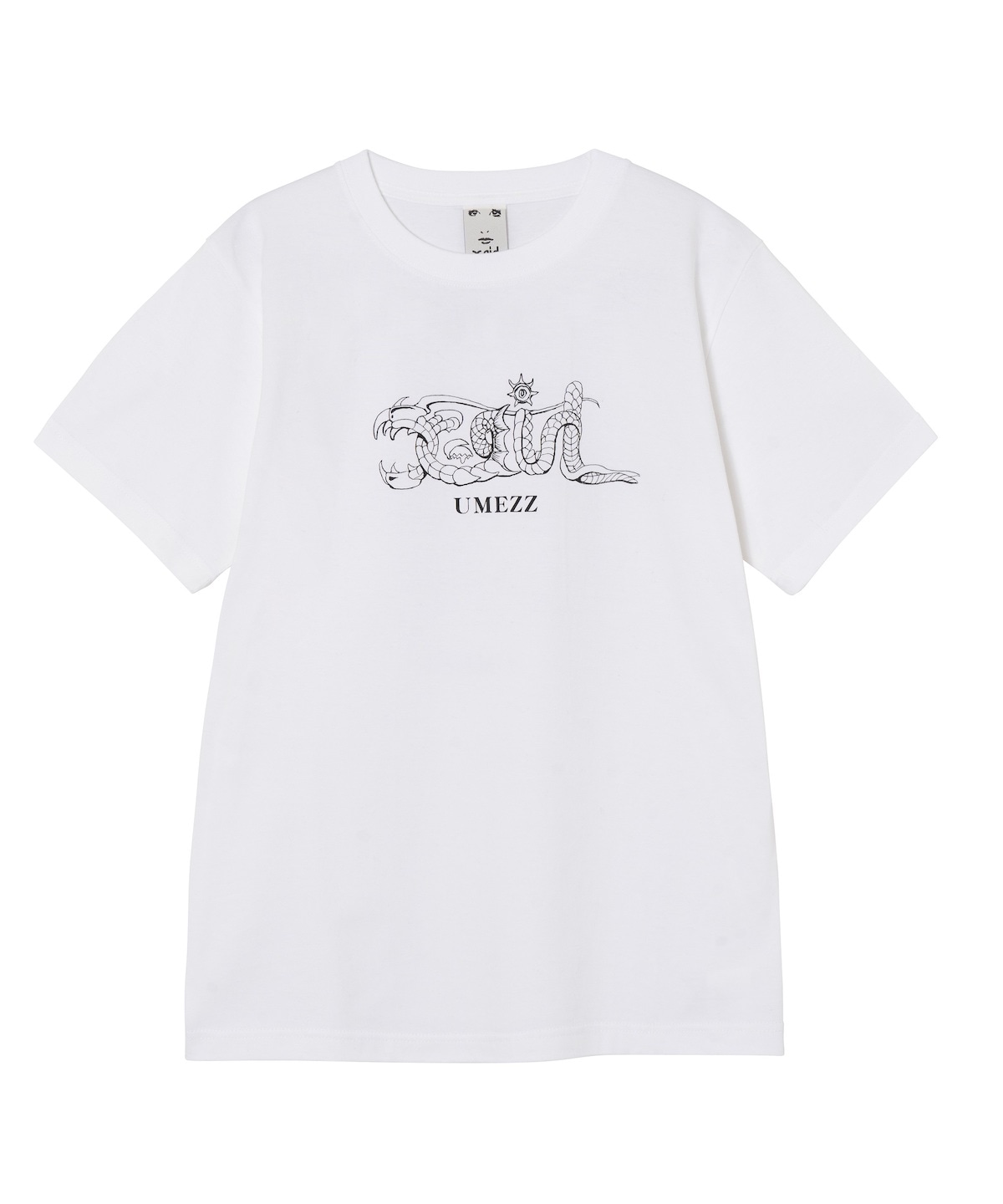 「X-girl × UMEZZ FACE SS TEE」 (c)楳図かずお／小学館