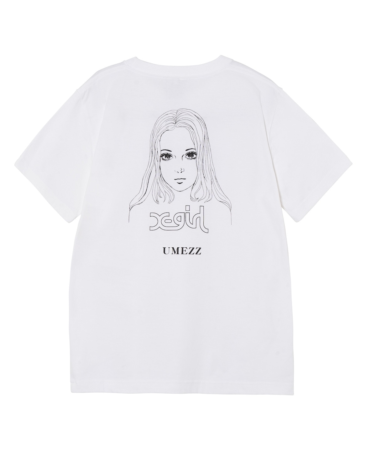 「X-girl × UMEZZ FACE SS TEE」 (c)楳図かずお／小学館