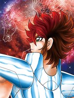 付録の「聖闘士星矢スペシャルポスター」。