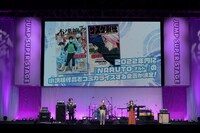 TVアニメ「BORUTO-ボルト- NARUTO NEXT GENERATIONS」ステージの様子。  (c)SHUEISHA Inc. All rights reserved.