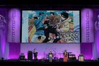 TVアニメ「BORUTO-ボルト- NARUTO NEXT GENERATIONS」ステージの様子。  (c)SHUEISHA Inc. All rights reserved.