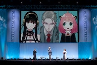 ジャンプスーパーステージ「SPY×FAMILY」の様子。 (c)SHUEISHA Inc. All rights reserved.