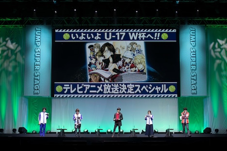 「新テニスの王子様」ステージの様子。 (c)SHUEISHA Inc. All rights reserved.