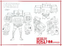 フランキーの“フェス衣裳”設定画。