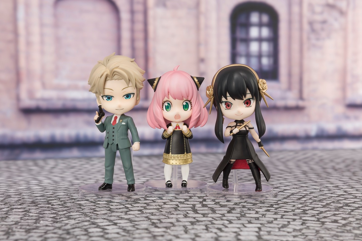 左から「Figuarts mini ロイド・フォージャー」「Figuarts mini アーニャ・フォージャー」「Figuarts mini ヨル・フォージャー」