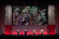 「Dr.STONE」スーパーステージの様子。(c)SHUEISHA Inc. All rights reserved.