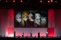 ジャンプフェスタ「鬼滅の刃」のステージの様子。