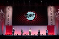 ジャンプフェスタ「鬼滅の刃」のステージの様子。