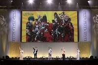 「僕のヒーローアカデミア」のステージの様子。(c)SHUEISHA Inc. All rights reserved.