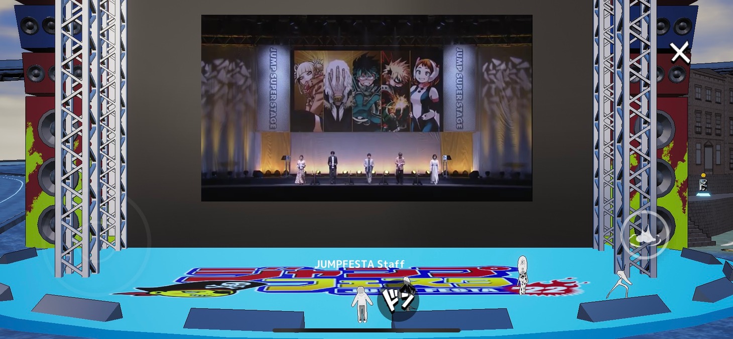 「僕のヒーローアカデミア」のステージの様子。(c)SHUEISHA Inc. All rights reserved.