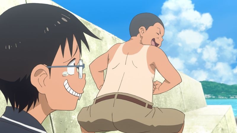 「からかい上手の高木さん3」第1話「日焼け」の場面カット。