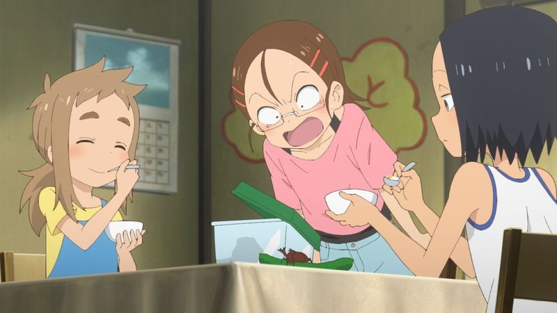 「からかい上手の高木さん3」第1話「日焼け」の場面カット。