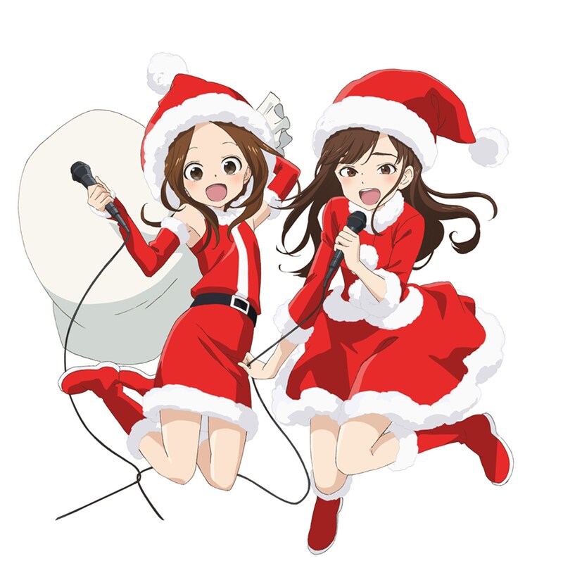 「TVアニメ『からかい上手の高木さん』クリスマスイヴイヴイヴライブ~あたため上手の高木サンタ~」ビジュアル
