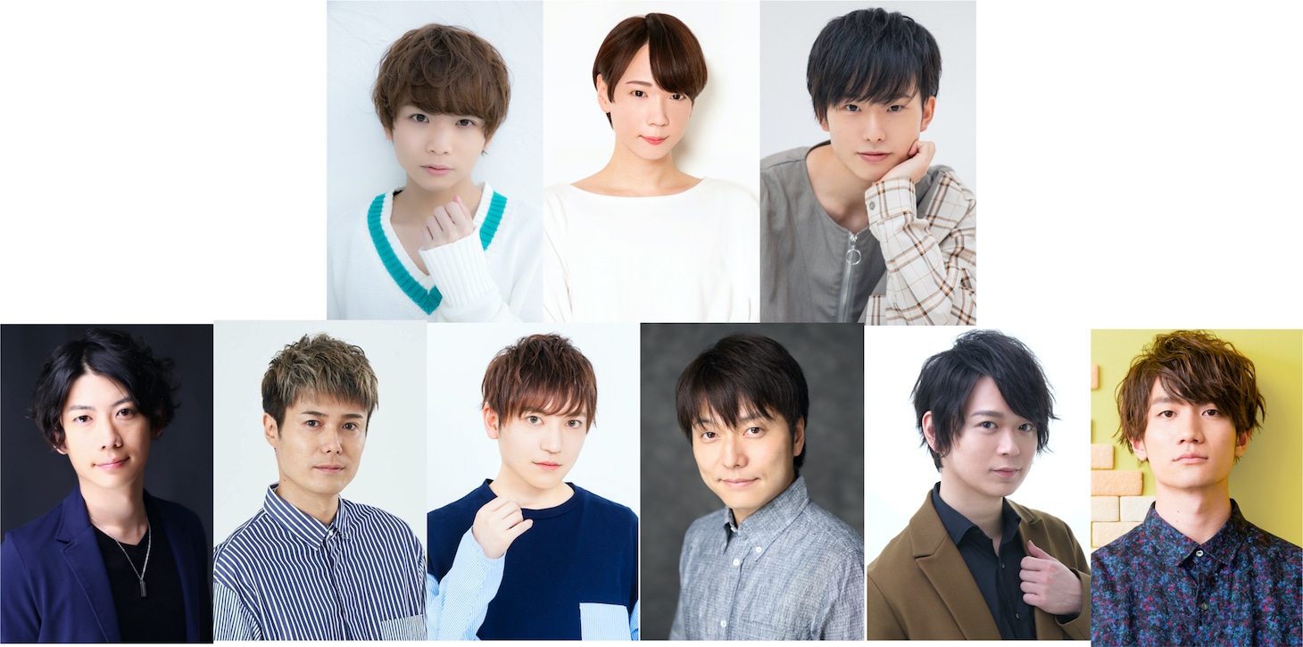 上段左から小林大紀、重松千晴、草野太一。下段左から濱野大輝、塩口量平、小林竜之、野島健児、土岐隼一、熊谷健太郎。