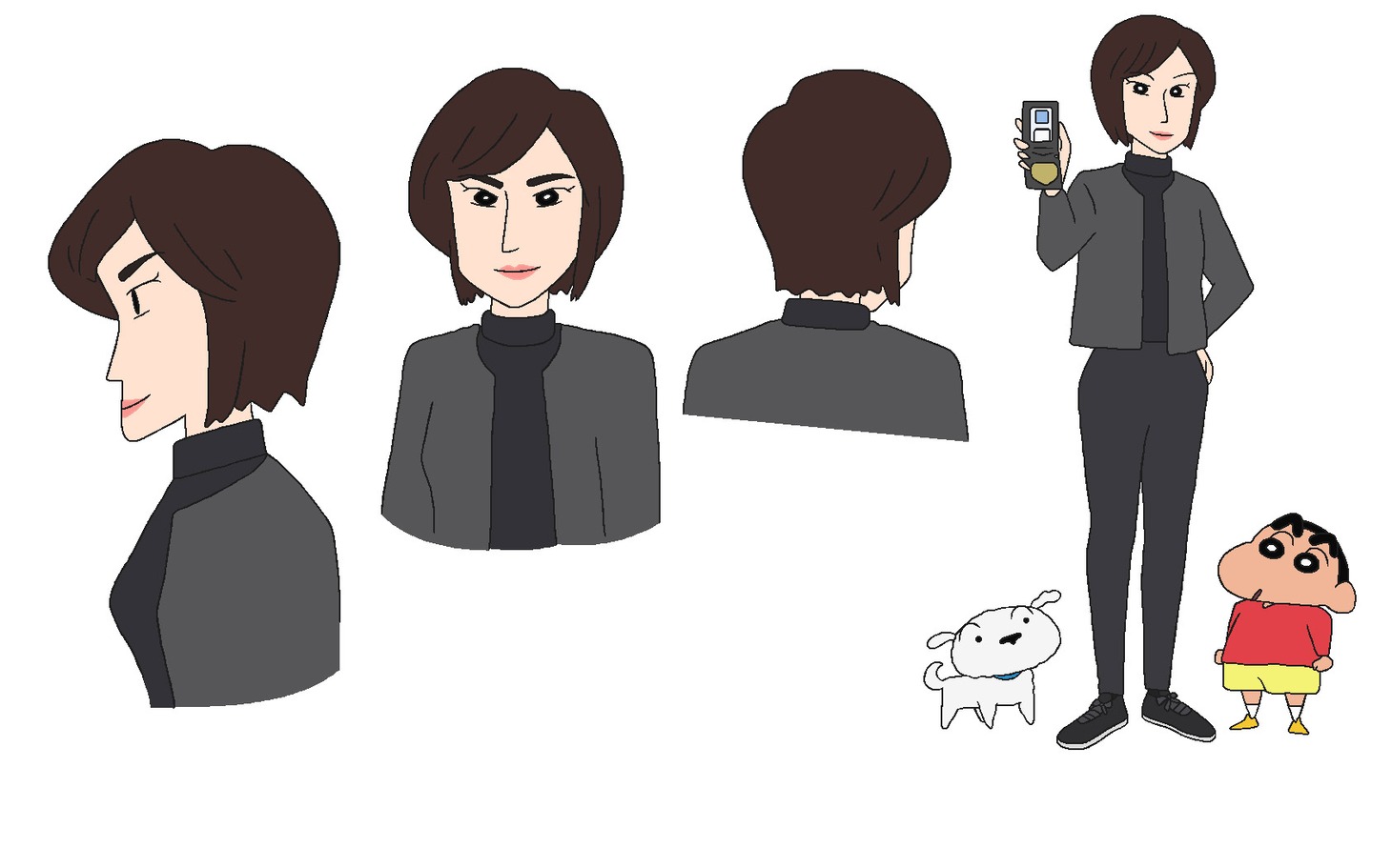 「キンキュウにとりしらべるゾ」より、真壁有希子。 (c)臼井儀人／双葉社・シンエイ・テレビ朝日・ADK