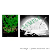 「デビルマン THE FIRST」3巻とキャンバスアートのセット。