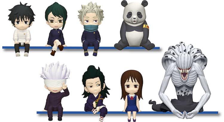 劇場版 呪術廻戦 0」のミニフィギュアセット、乙骨らが個性光るポーズ 