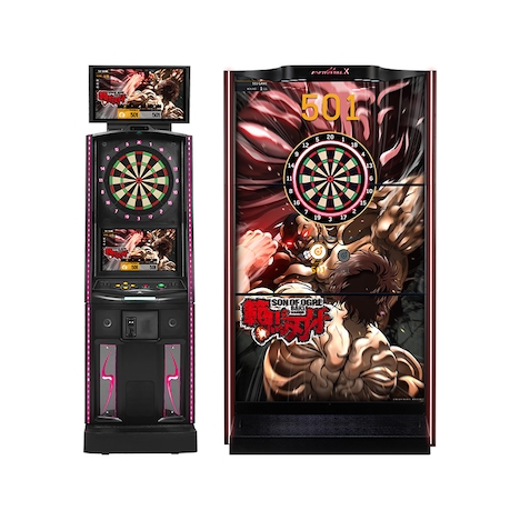 コラボデザインのダーツマシン・PHOENIXDARTS。