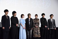 「劇場版 呪術廻戦 0」初日舞台挨拶の様子。