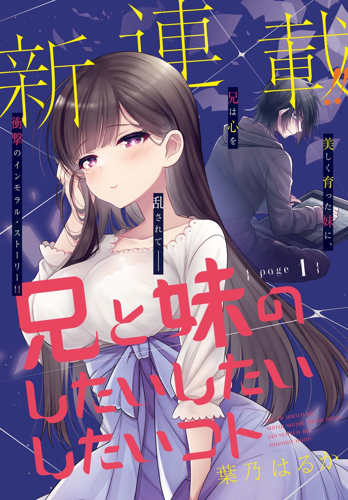 「兄と妹のしたいしたいしたいコト」より。