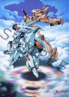 メーカー特典のA3クリアポスター。